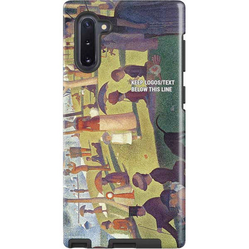 Georges Seurat Sunday Afternoon on the Island of La Grande Jatte Galaxy Cases
